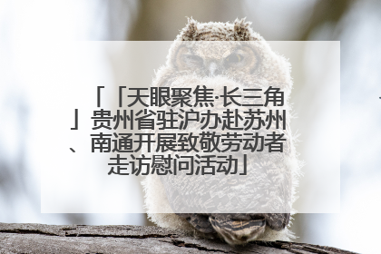 「天眼聚焦·长三角」贵州省驻沪办赴苏州、南通开展致敬劳动者走访慰问活动