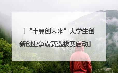 “丰翼创未来”大学生创新创业争霸赛选拔赛启动