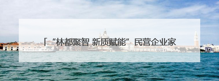 “林都聚智 新质赋能”民营企业家助力伊春高质量发展主题活动开幕