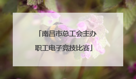 南昌市总工会主办职工电子竞技比赛