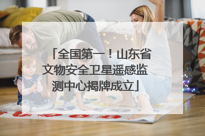 全国第一！山东省文物安全卫星遥感监测中心揭牌成立
