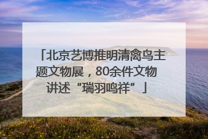 北京艺博推明清禽鸟主题文物展，80余件文物讲述“瑞羽鸣祥”