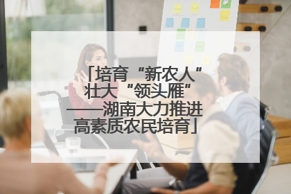 培育“新农人” 壮大“领头雁”——湖南大力推进高素质农民培育