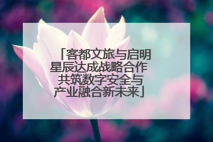 客都文旅与启明星辰达成战略合作 共筑数字安全与产业融合新未来