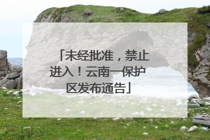 未经批准，禁止进入！云南一保护区发布通告