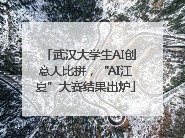 武汉大学生AI创意大比拼，“AI江夏”大赛结果出炉