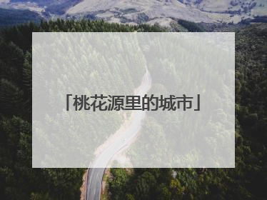 桃花源里的城市