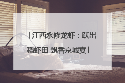 江西永修龙虾：跃出稻虾田 飘香京城宴