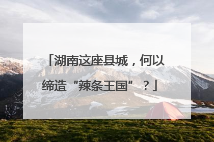 湖南这座县城，何以缔造“辣条王国”？