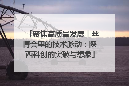 聚焦高质量发展丨丝博会里的技术脉动：陕西科创的突破与想象