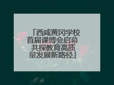 西咸黄冈学校首届课博会启幕 共探教育高质量发展新路径