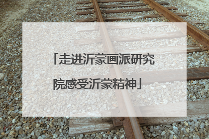 走进沂蒙画派研究院感受沂蒙精神