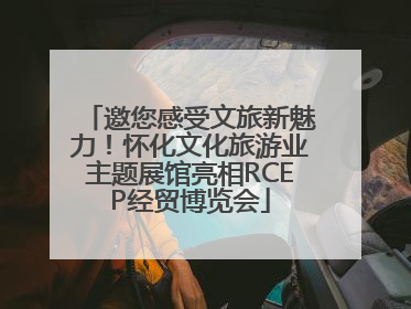 邀您感受文旅新魅力！怀化文化旅游业主题展馆亮相RCEP经贸博览会
