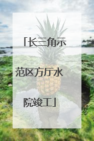 长三角示范区方厅水院竣工