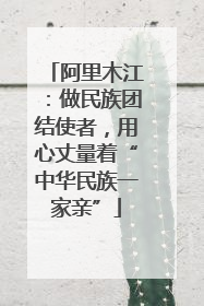 阿里木江：做民族团结使者，用心丈量着“中华民族一家亲”