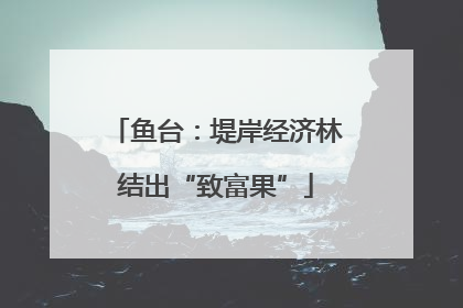 鱼台：堤岸经济林结出“致富果”