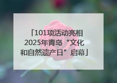 101项活动亮相 2025年青岛“文化和自然遗产日”启幕