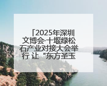 2025年深圳文博会·十堰绿松石产业对接大会举行 让“东方圣玉”闪耀世界