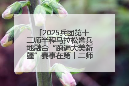 2025兵团第十二师半程马拉松暨兵地融合“跑遍大美新疆”赛事在第十二师市民广场鸣枪开跑