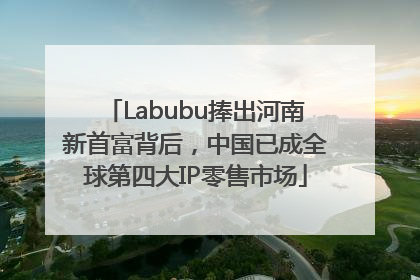 Labubu捧出河南新首富背后，中国已成全球第四大IP零售市场